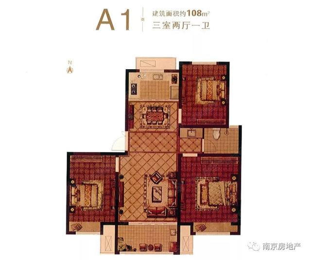 户型:83,92,107,114,126 (92) 2 荣盛首府 动态:项目