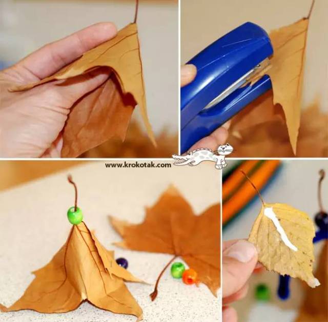 【手工】树叶的9种玩法,嗨翻整个秋天!