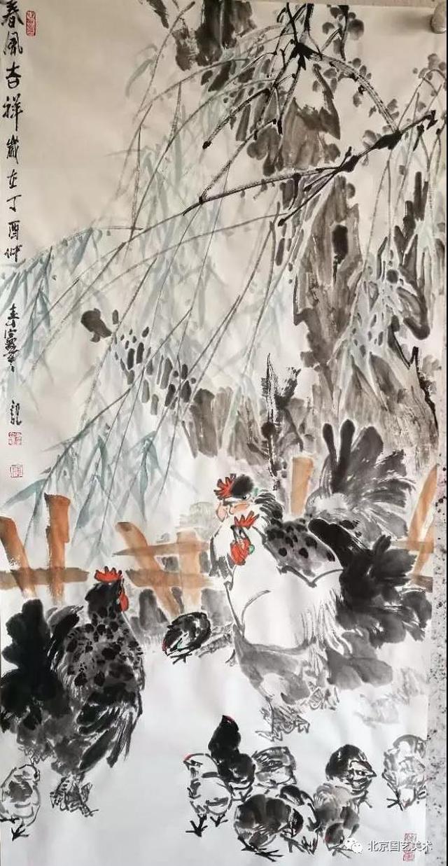 画栋朝飞南浦云 珠帘暮卷西山雨_著名画家李宪章作品赏析