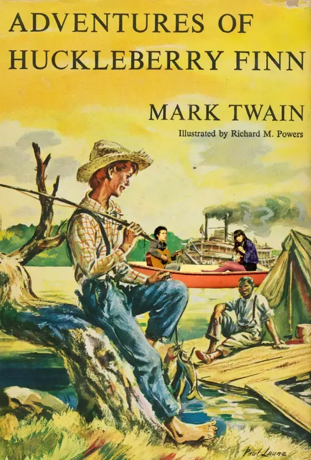 of huckleberry finn by mark twain 《哈克贝利·费恩历险记》马克