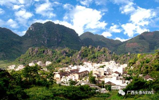 富川瑶族自治县莲山镇下坝山村 百色市右江区阳圩镇 田阳县那满镇露美