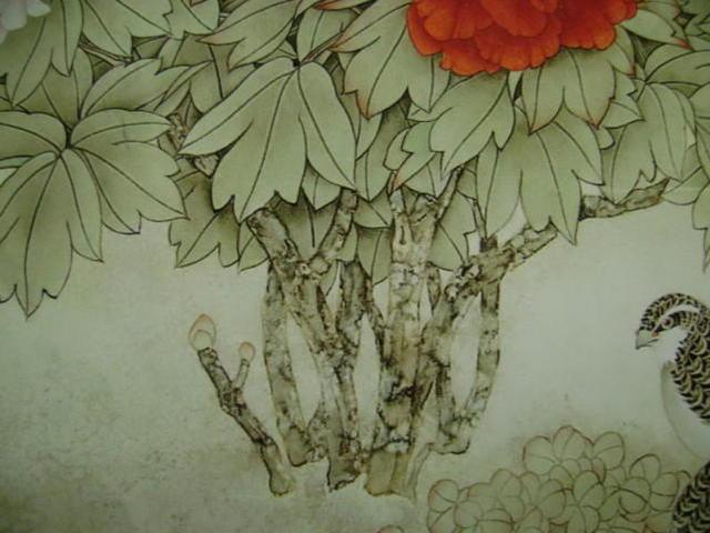 中国工笔花鸟绘画教程,工笔画各种技法画法步骤讲解,工笔白描稿!