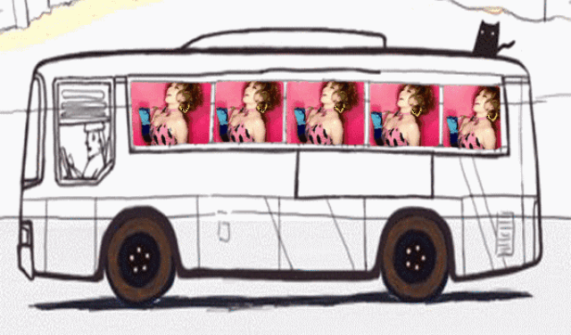 2014 车 大巴 客车 汽车 595_350 gif 动态图 动图