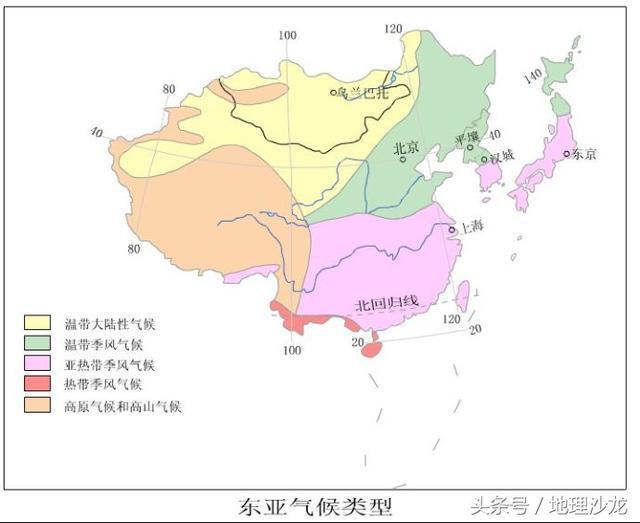 日本冬季多暴雪,也主要指其北部地区为主,也就是属于温带季风气候为主