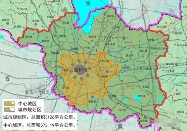 【获批】徐州中心城区外扩208平方公里!2030年铜山就是市中心