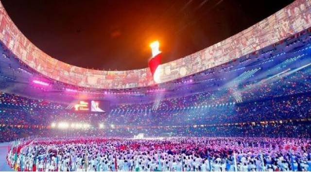 2008北京奥运会图片,北京奥运会经典图片 2008:奥运圣火点燃神州大地
