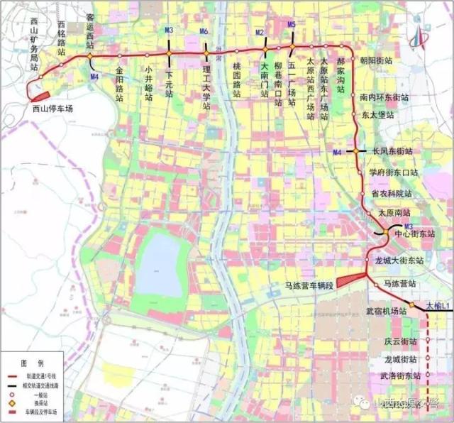 太原地铁1号线,2号线二期工程勘察启动!快看经过你家吗?