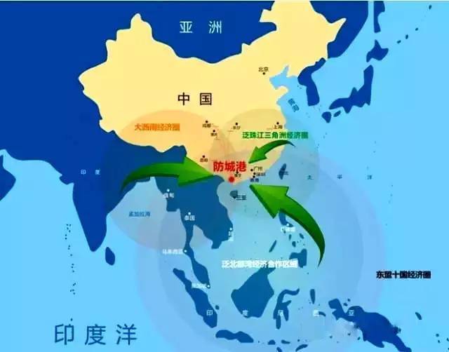 多个250个港口通商通航 广西71%的港口纳税和吞吐量出自防城港