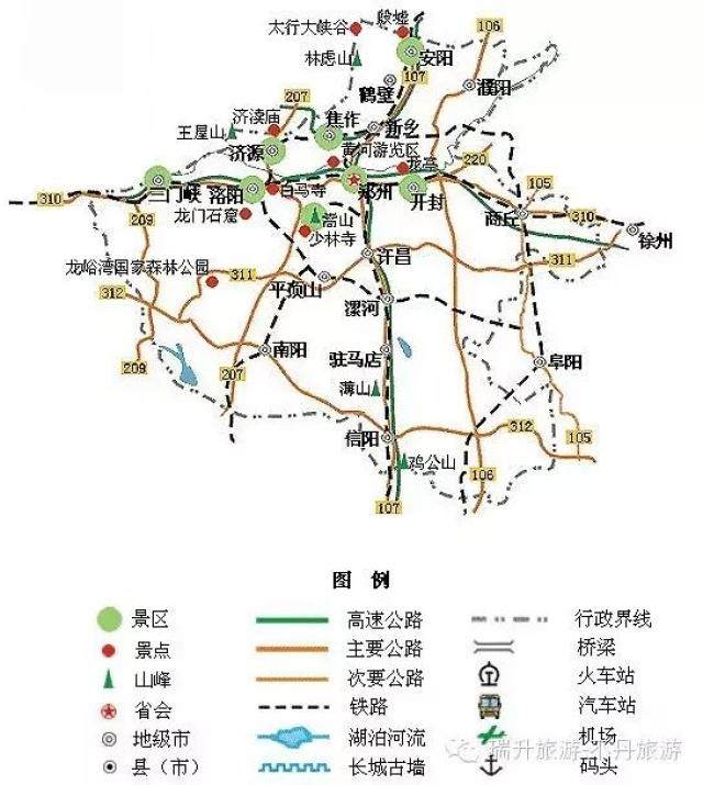 海南省旅游地图
