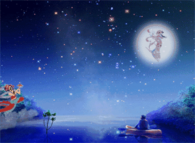 2021中秋节祝福动态图,2021年祝福动态图片 中秋节祝福,谁打开,谁有福