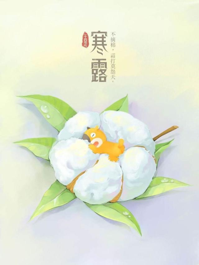今日寒露 | 长假将尽,天气渐冷,幸福不过有人为你加衣