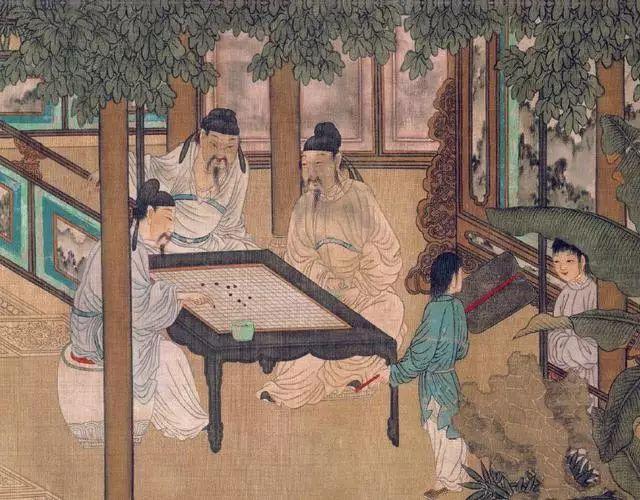 《十八学士图》里的琴棋书画