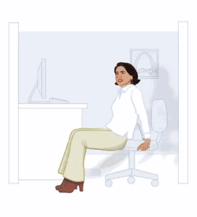 【动图教学】久坐最伤身!几个小动作让你肩颈不痛,腰背不酸,腿脚不麻