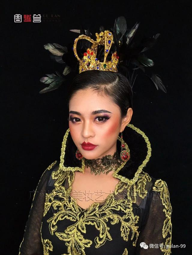 谷兰美妆深造中心--艺术创意妆赏析