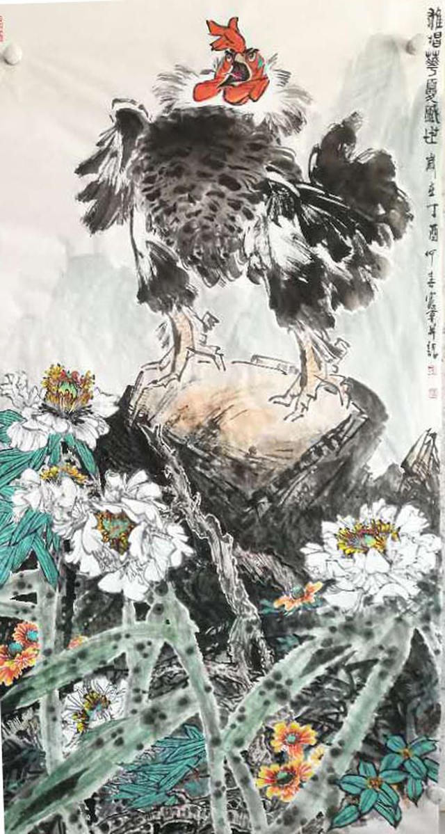 画栋朝飞南浦云 珠帘暮卷西山雨_著名画家李宪章作品赏析
