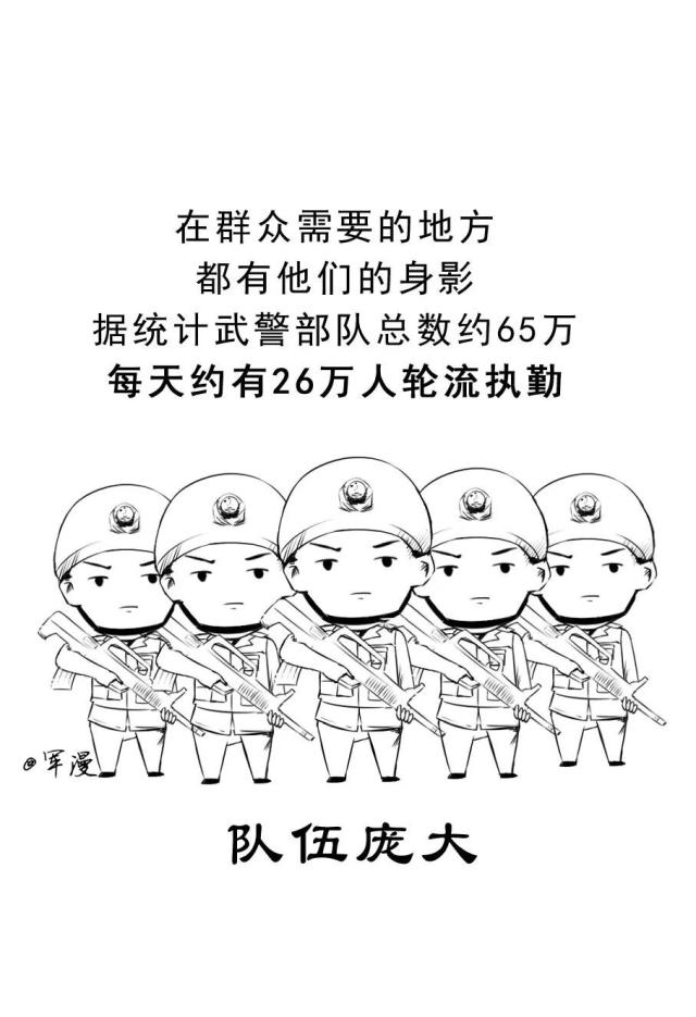 《军事百科》--武警or解放军,你真的分得清吗?