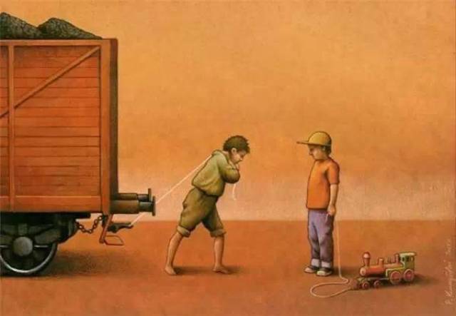 波兰插画家pawel kuczynski,自2004年开始从事讽刺画的创作,至今已