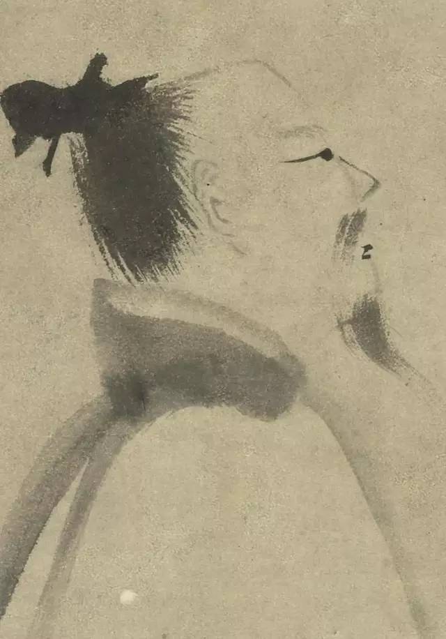 南宋 梁楷 李白吟行图