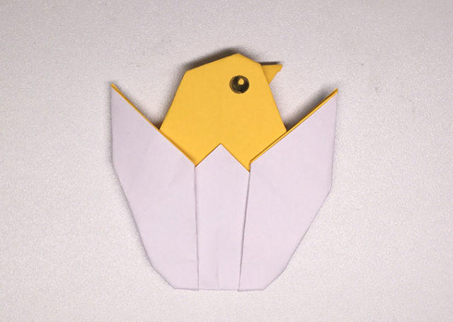 【亲子时间—折纸】小鸡出壳
