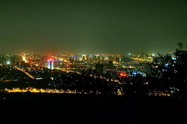 20 去登顶 大蜀山吧 带上你的小宠物一起运动~ 在蜀山之顶 看合肥夜景