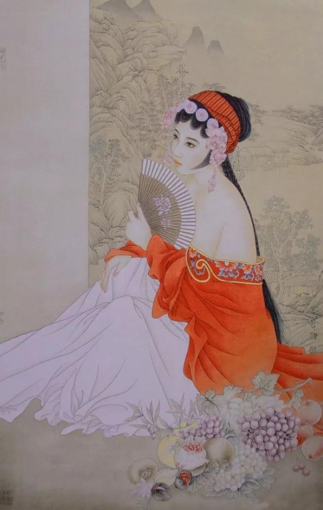 崔景哲|工笔人物精品欣赏(130幅大图)