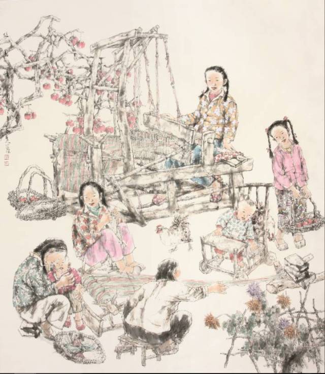 郭琳 故园情 180×210cm 2014