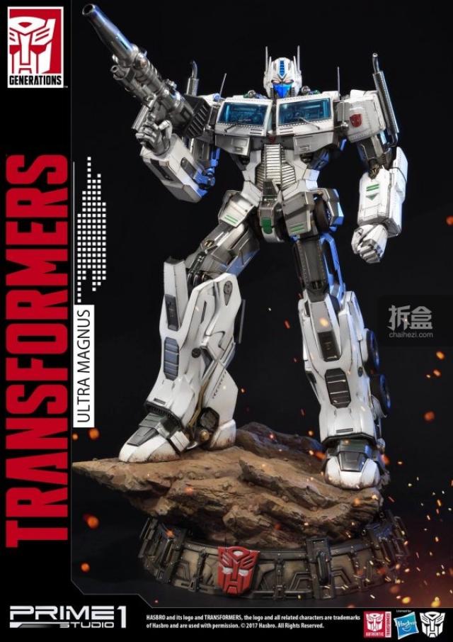 prime 1 studio 变形金刚g1 通天晓 ultra magnus 全身像