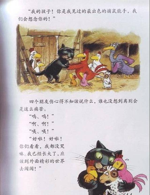 绘本故事《我爱小黑猫》-动漫频道-手机搜狐