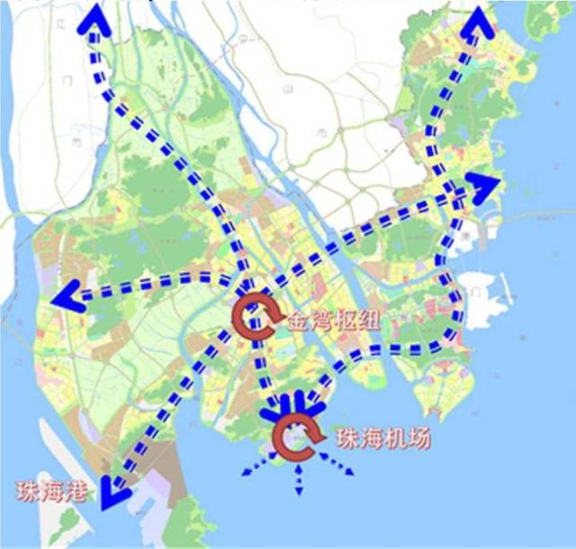 珠海爆光7条地铁线路规划图,未来交通迎来大爆发