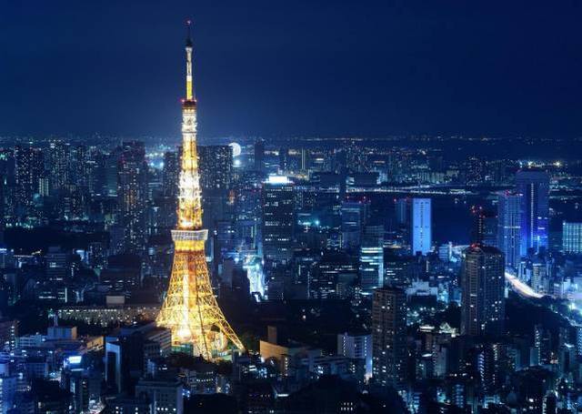 日本东京的"东京塔"