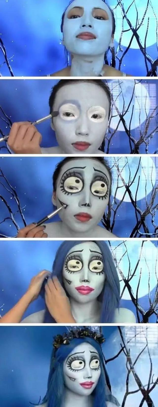 万圣节最恐怖的化妆!