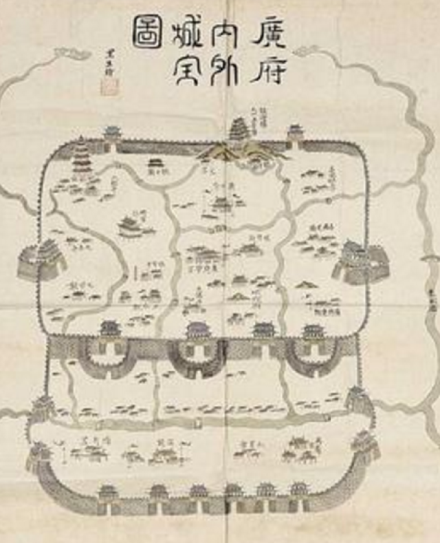 文天祥《过金陵驿》中有"山河风景原无异,城郭人民半已非"一句,说明城