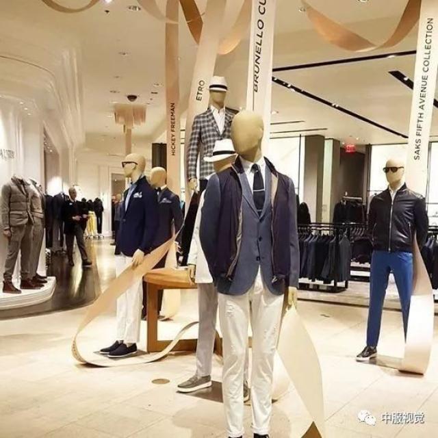 中高端男装陈列怎么做?(应用篇)