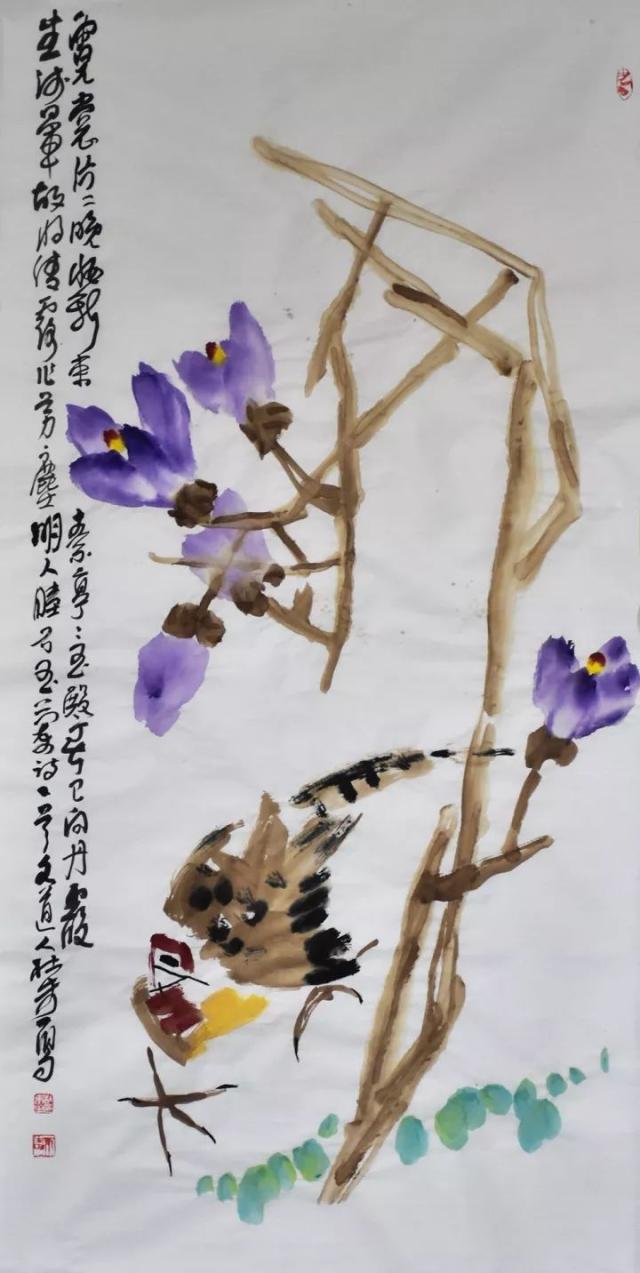 花之魂——当代中国花鸟画邀请展在南昌美术馆开幕