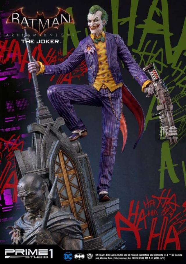 prime 1 studio《蝙蝠侠:阿卡姆骑士》the joker 小丑