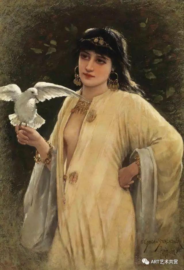 油画200幅|穿越百年的法国女性,至今妩媚动人!