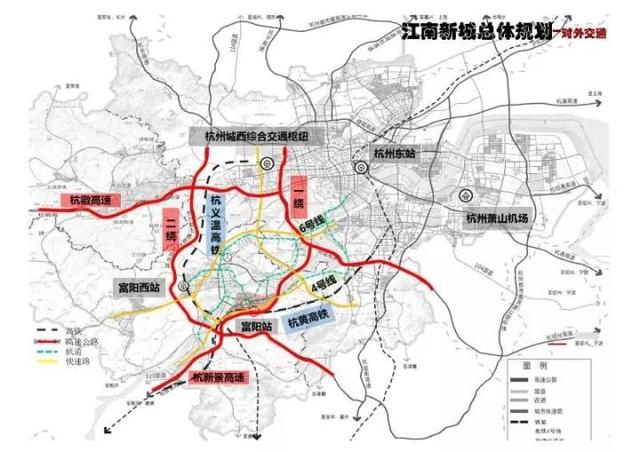 【规划】富阳"城市眼"规划亮相,"地铁"换乘站可能要变