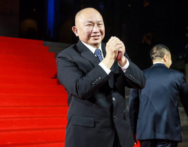 著名导演吴宇森在开幕式红毯