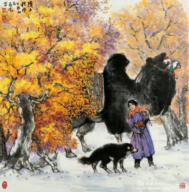 胡杨,你是沙漠里为骆驼指引方向的旗帜 作者:吴振琴