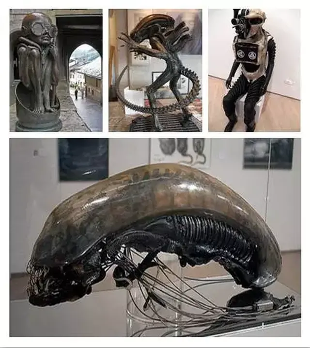 这家酒吧里全是骨头和外星人!