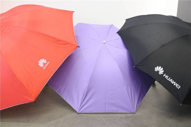 每人一把精美雨伞