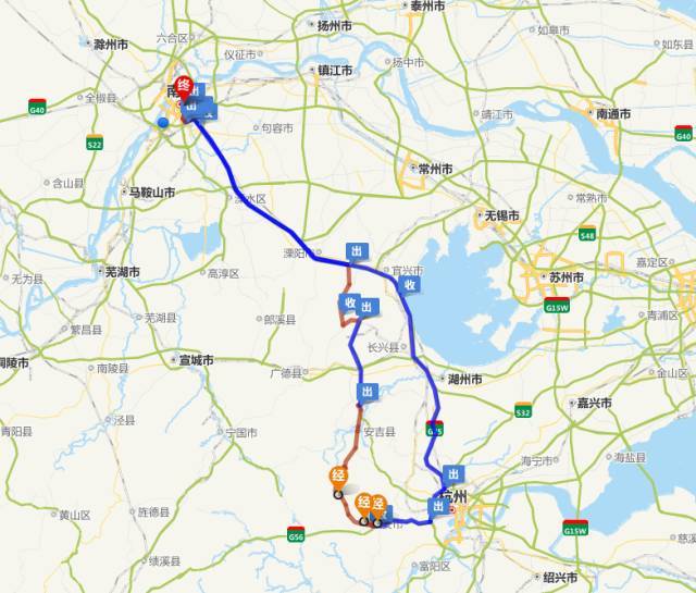 全程往返约630km,以领队当天实际路线为准哦 今天全程高速 省道