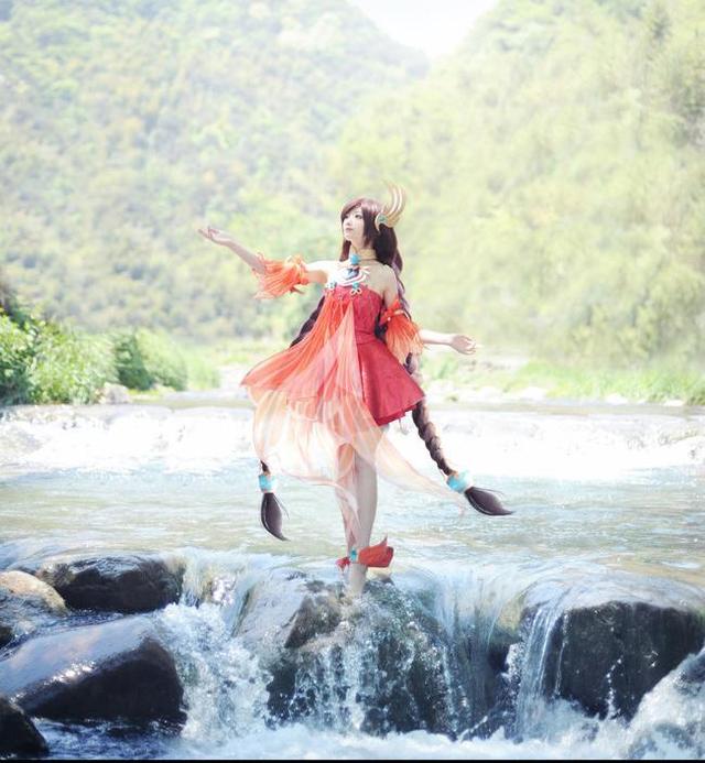 大乔 王者荣耀 林海雪原 cosplay