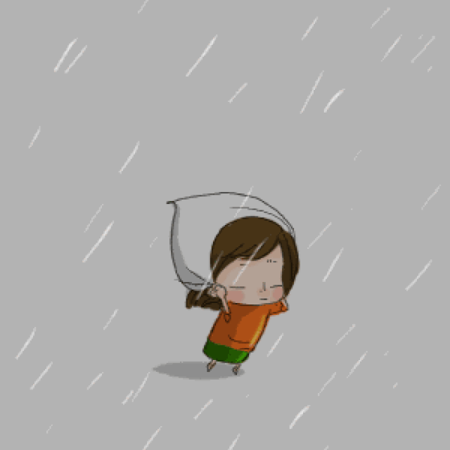 今天开始 在海南的你 每天都要在雨中度过了 走哪儿都别忘了带雨具