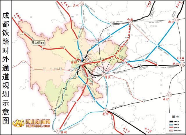成都铁路枢纽规划(2016—2030年)获批 未来将形成"三主三辅"客运站