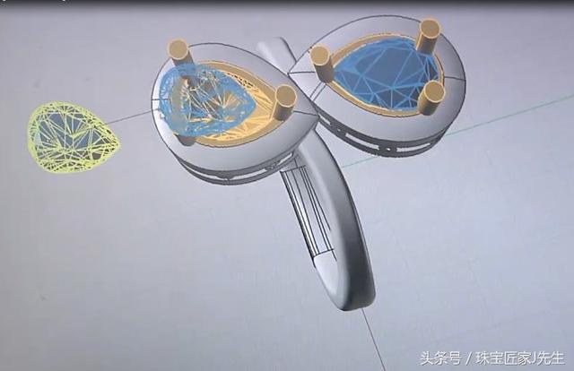 打印起版制作:获得宝石,以进行宝石蜡板设计3d景观扫描出的参数外快设计师怎么做模型图片