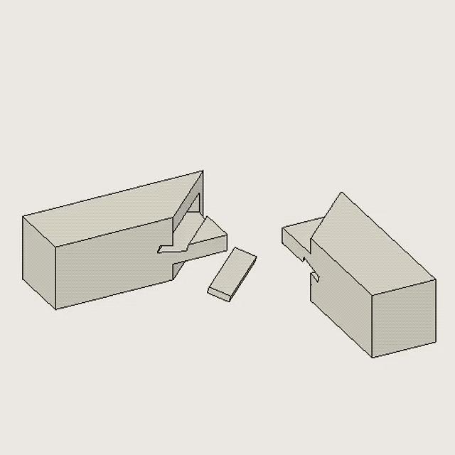 诞生于中国的榫卯结构,一份gif版全看懂