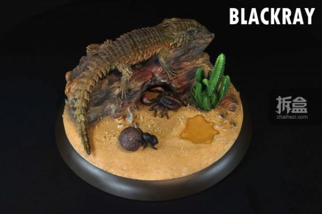 blackray神奇动物系列第二弹南非犰狳环尾蜥