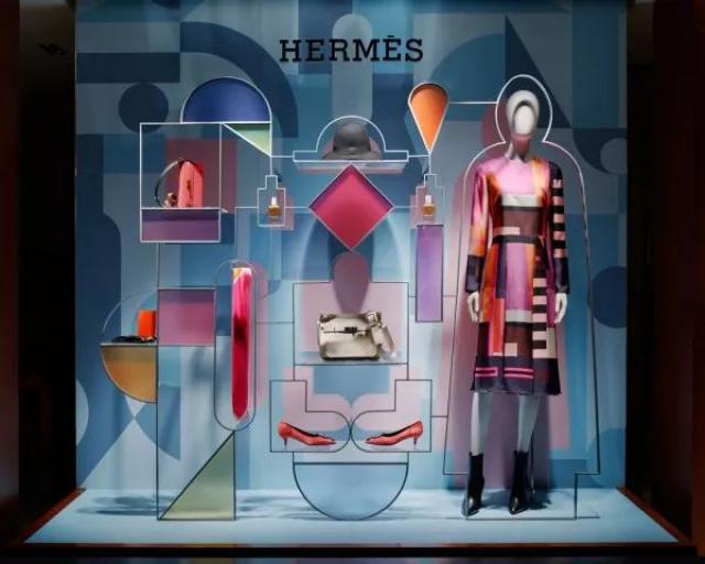 hermes未来橱窗设计,太惊艳了!