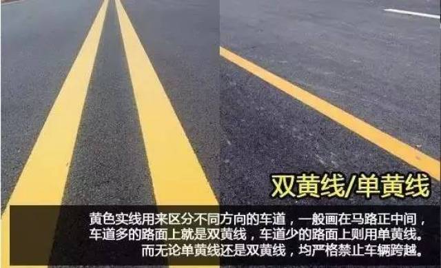 通常道路上的标线都以白色居多,其中白色虚线是分隔同向行驶的车道